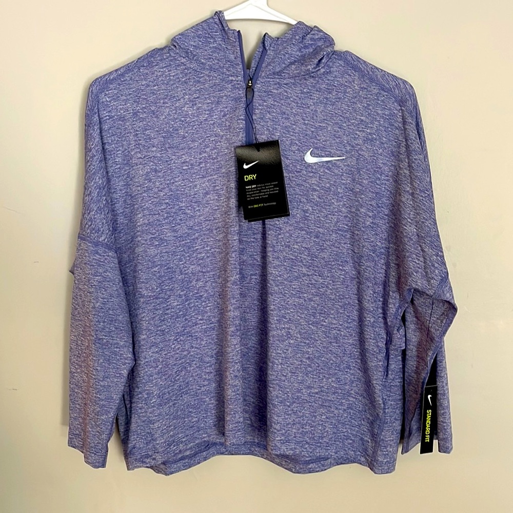 Nike Dri-Fit Element Cropped Hoodie